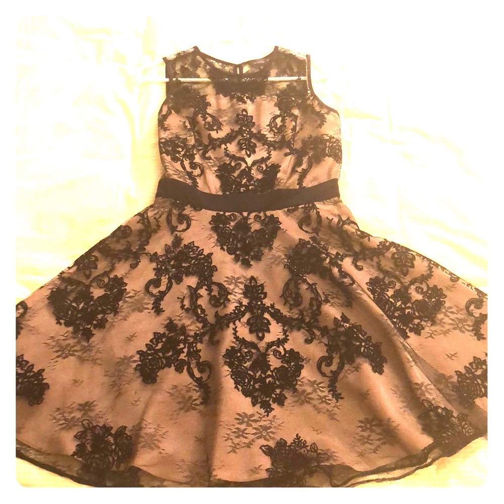 Black and Gold Limited Dress